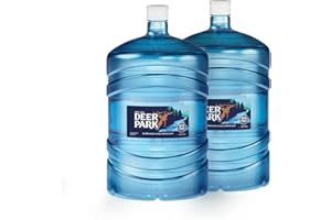 Deer Park Natural Spring Water - Two Bottle Bundle (5-Gallons each bottle)