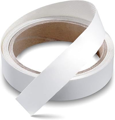 FAKILO Melamine Edge Banding White 16mm x 3m Pre Glued Easy Iron-On