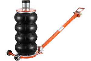 VEVOR Air Jack, 6 Ton/13000 lbs, 2-5 S Pneumatic Lifting Jack with Heightened Column & Adjustable Handle, Easy-to-Lift & Spac