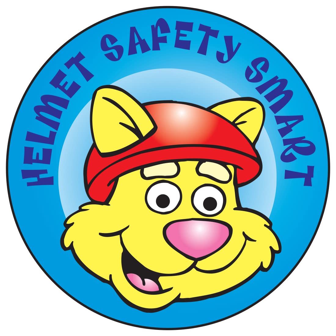 ZOCO - Kid Safety Stickers - Helmet Safety Sticker Roll (400 Stickers) - Bike Safety, Learing to Ride a Bicycle - Positive Message Stickers in Bulk for Kids - 2