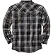 Legendary Whitetails Men's Outlaw Western Shirt Drifter Plaid Medium
