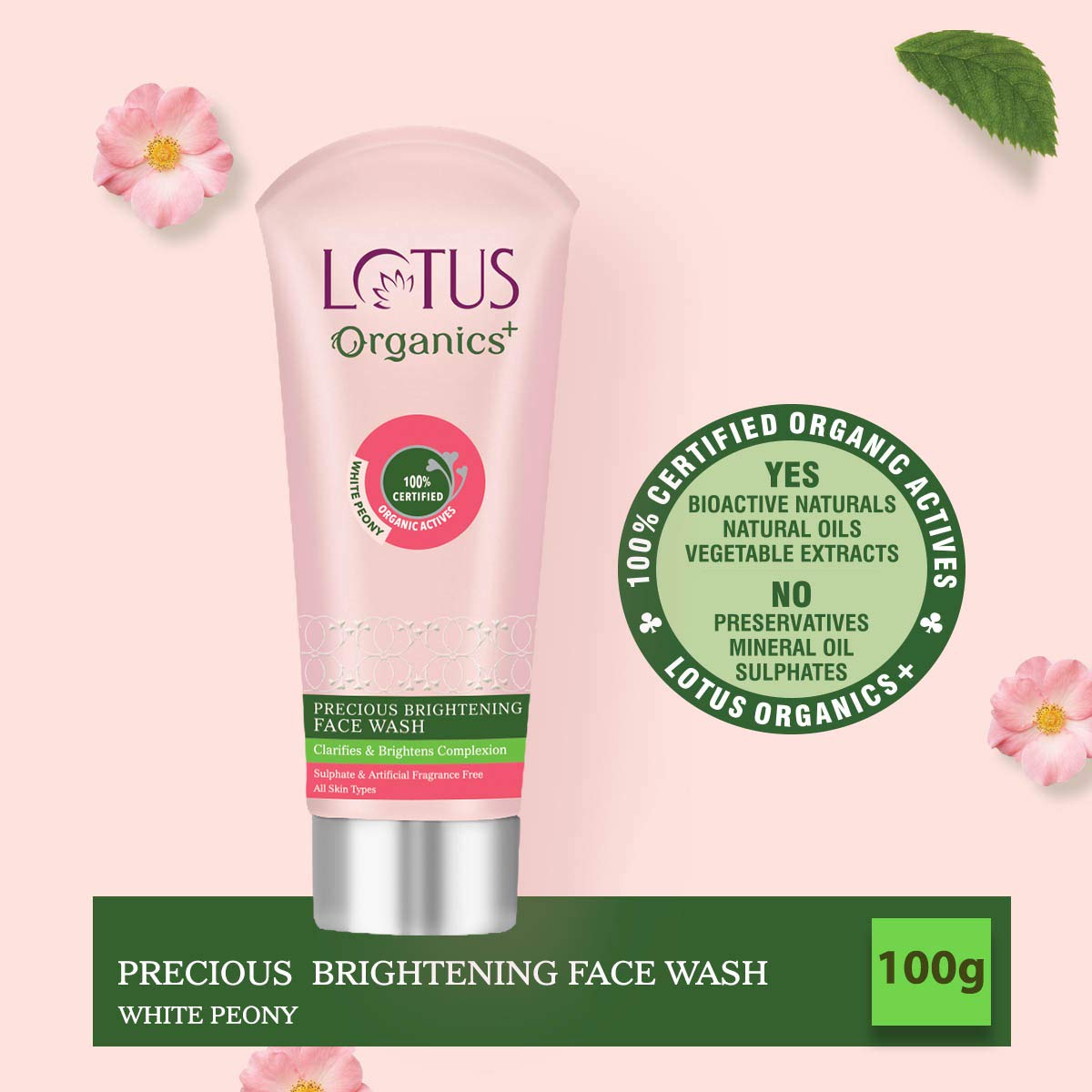 lotus organics face wash