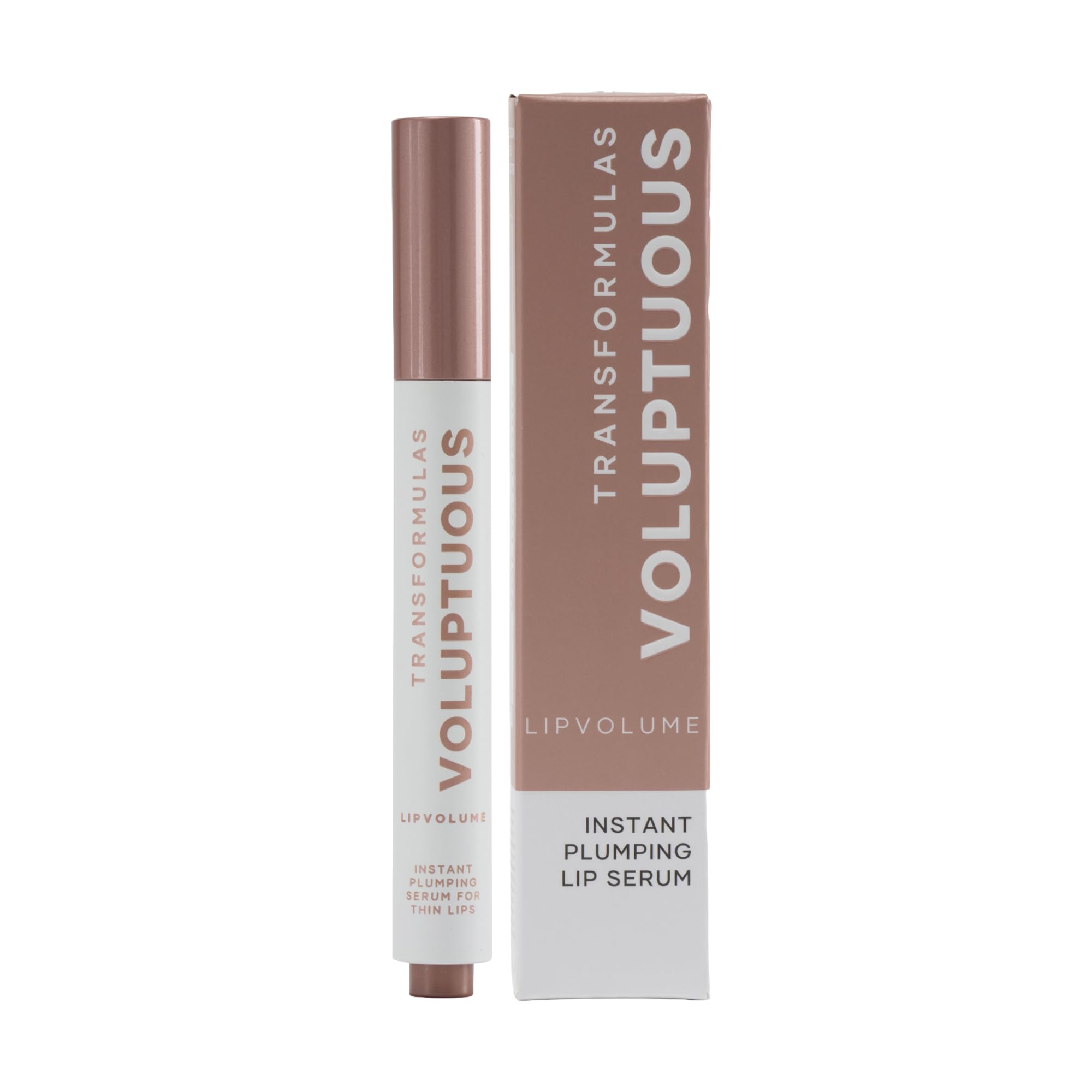Transformulas Facefixers Voluptuous LipVolume Instant Plumping Lip Serum, Hydrating, Sculpts & Smooths Lips, Clinically Proven, Non-Sticky, Fullness Boost Cruelty Free & Dermatologically Tested 3ml