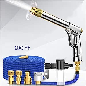 Manguera de Jardín Extensible, Flexible Manguera Accesorios de latón