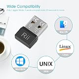 (2-Pack) Rii Mouse Jiggler USB Mover - Undetectable Auto Mouse Mover Plug and view 6