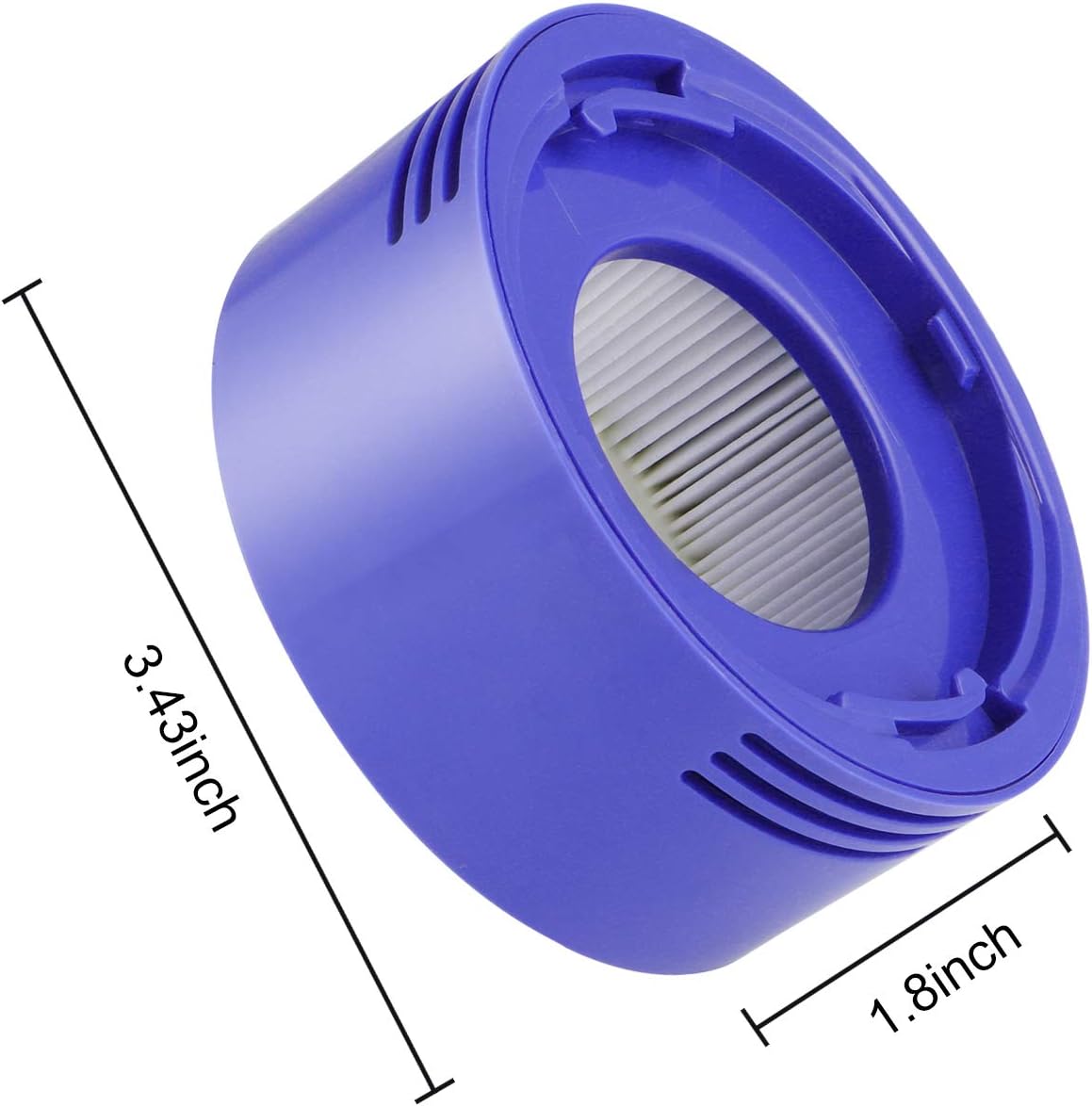 Washable Pre Post Filter For Dyson V6 V7 V8 DC58 Animal Cordless Vacuum