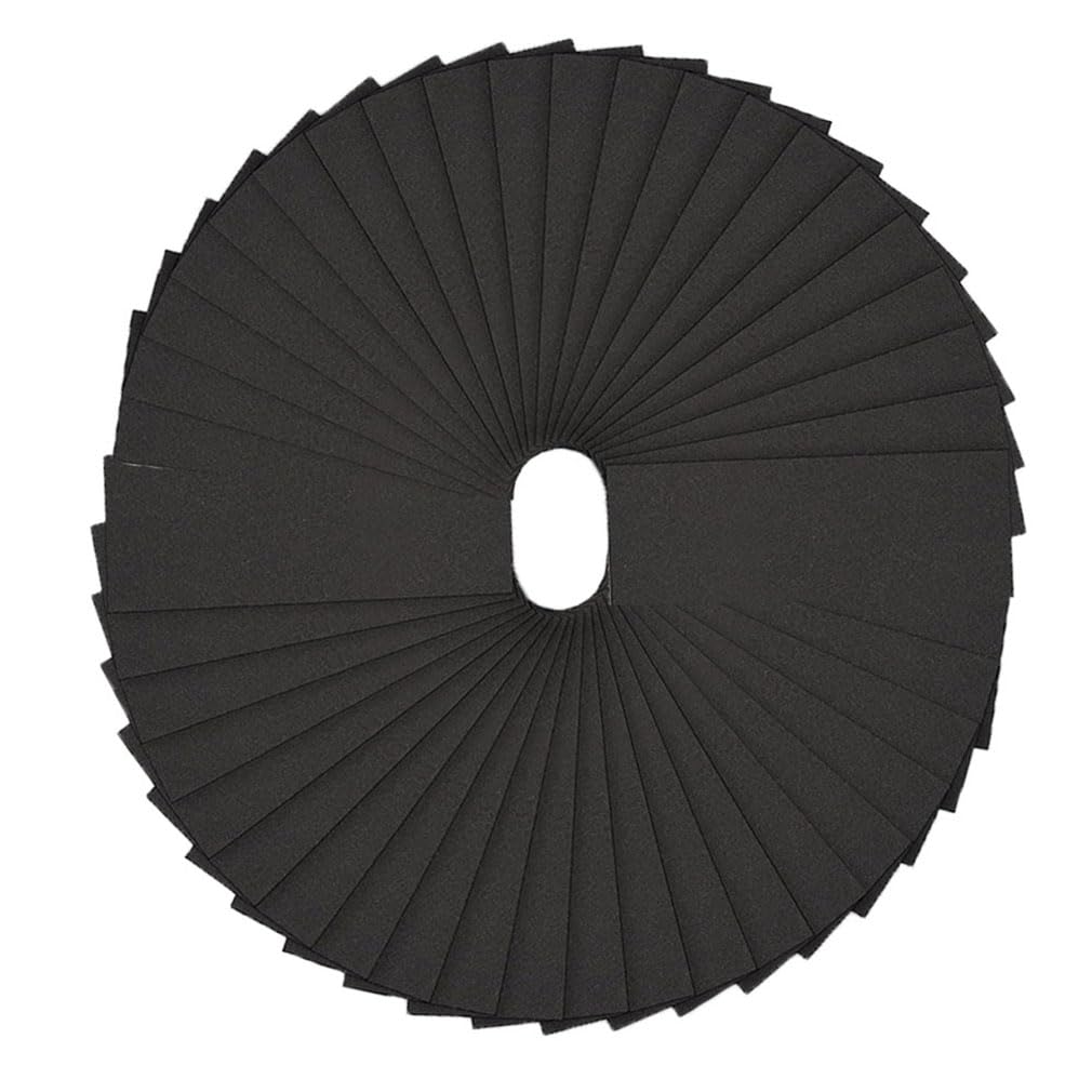 42 Sheets 120 to 3000 Grit Assorted Sandpaper, Wet and Dry Sanding Paper Sheets for Wood Furniture Finishing, Metal Sanding, Automotive Polishing, Home Improvement, Decorating
