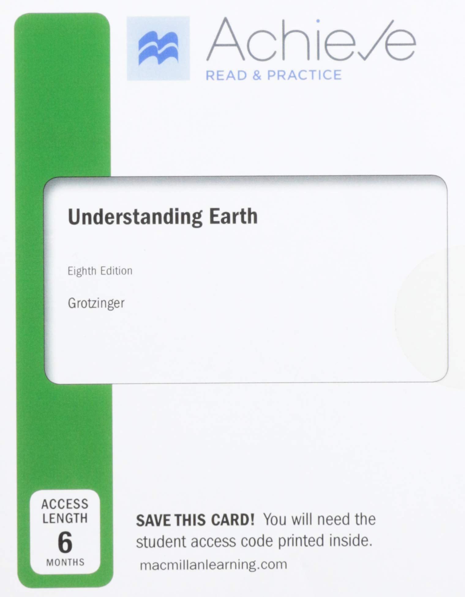 Understanding Earth Achieve Access