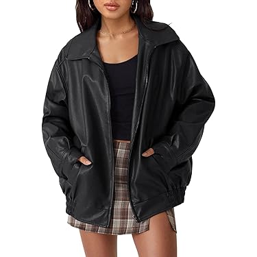 Amazon Best Sellers: Best Women's Leather & Faux Leather Jackets