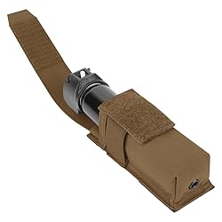 KRYDEX Flashlight Holster, Molle OC/Mace Spray