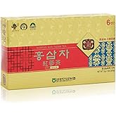 [Gangwoninsam] Korean Red Ginseng Tea (3g x 100 packets) – 6 Year Old Korean Red Ginseng, Korean Health Food, Individually Packaged (100)