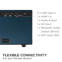 ViewSonic LX60HD 1080p LED Portable Projector with