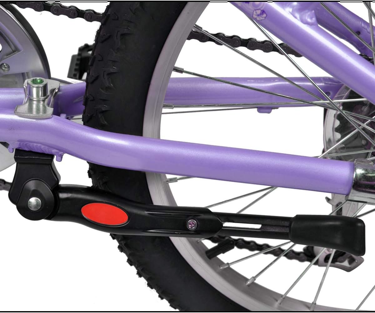 SEISSO Bike Kickstands Center Mount for 16 18 20 22 Inch Bicycles Adjustable Aluminum Alloy Kickstands for Mountain Bike Road Bicycles Kids Adult : Home Improvement
