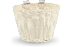 EIRONA Bike Basket for 12-16 Kids Bicycle, Balance Bike, Tricycle,Scooter with DIY Decal