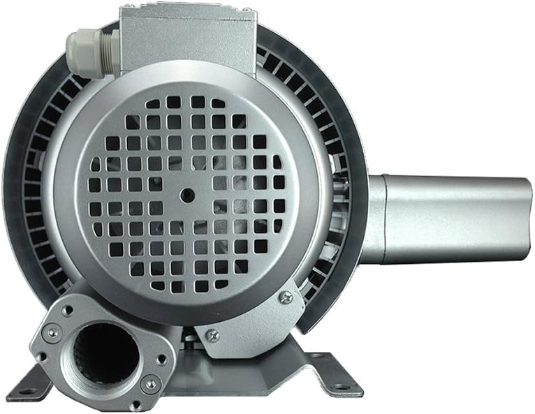 AIR-124: 3.00HP Single Phase 115/230VAC - REGENERATIVE BLOWER: Max Flow: 113CFM, Max Press: +138"H20, Max Vac: -110"H20, 1.50" Threaded NPT Connections