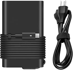 65W USB C AC Charger Compatible with Dell XPS 12 9250 XPS 13 9350 9360 9365 2in1 9370 9380 Latitude 7280 7290 7380 7390 7480 7490 Type C Laptop Power Adapter Supply Cord