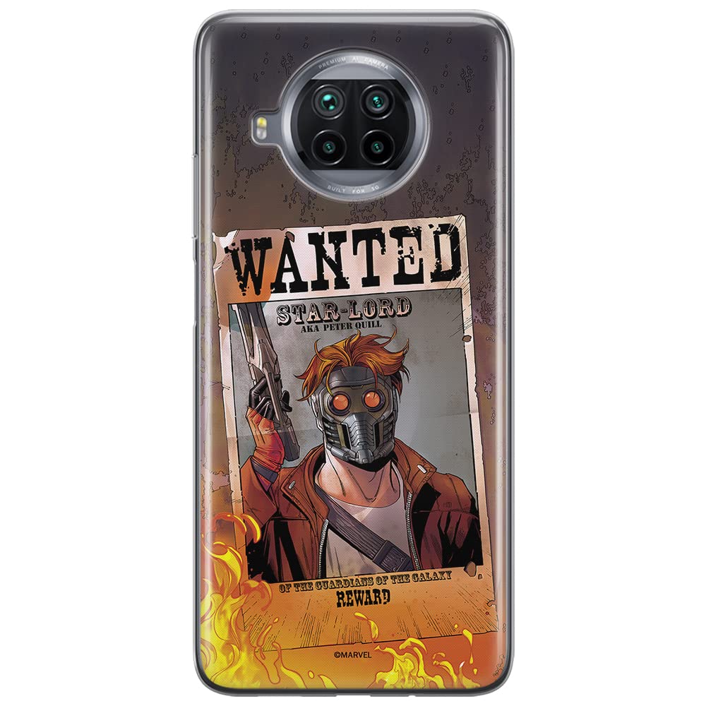 ERT GROUP mobile phone case for Xiaomi MI 10T LITE/REDMI NOTE 9 PRO 5G original and officially Licensed Marvel pattern Star Lord 001 adapted to the shape of the mobile phone, case made of TPU — image 1