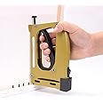 yeshine Point for Picture Framing Pro-Framing Dual Point Driver Point Nail Gun with Nails Lightweight Picture Frame Stapler Metal for Joiner DIY 1000 Points