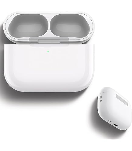 Replacement Charging Case for AirPods Pro 1st and 2nd Gen - White