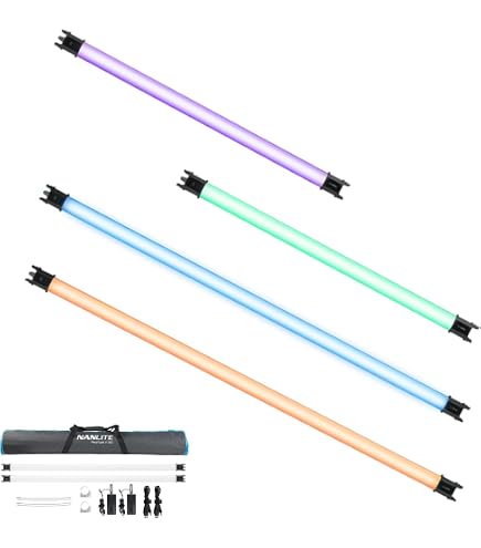 NANLITE PavoTube 30C LED Tube Light 2セット Amazon.com : NANLITE PavoTube II 15C/30C RGBWW LED Tube Light