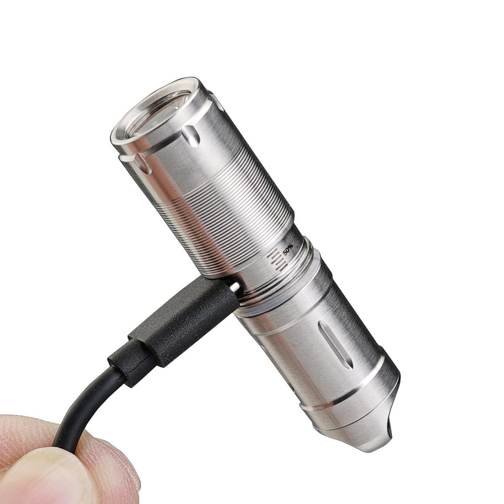 MecArmy Mini LED Flashlight (Batteries Included) , World's Smallest and