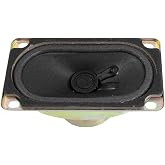 uxcell 3.5" x 2" Rectangle Shape Aluminum Internal Speaker Loudspeaker 8 Ohm 5W