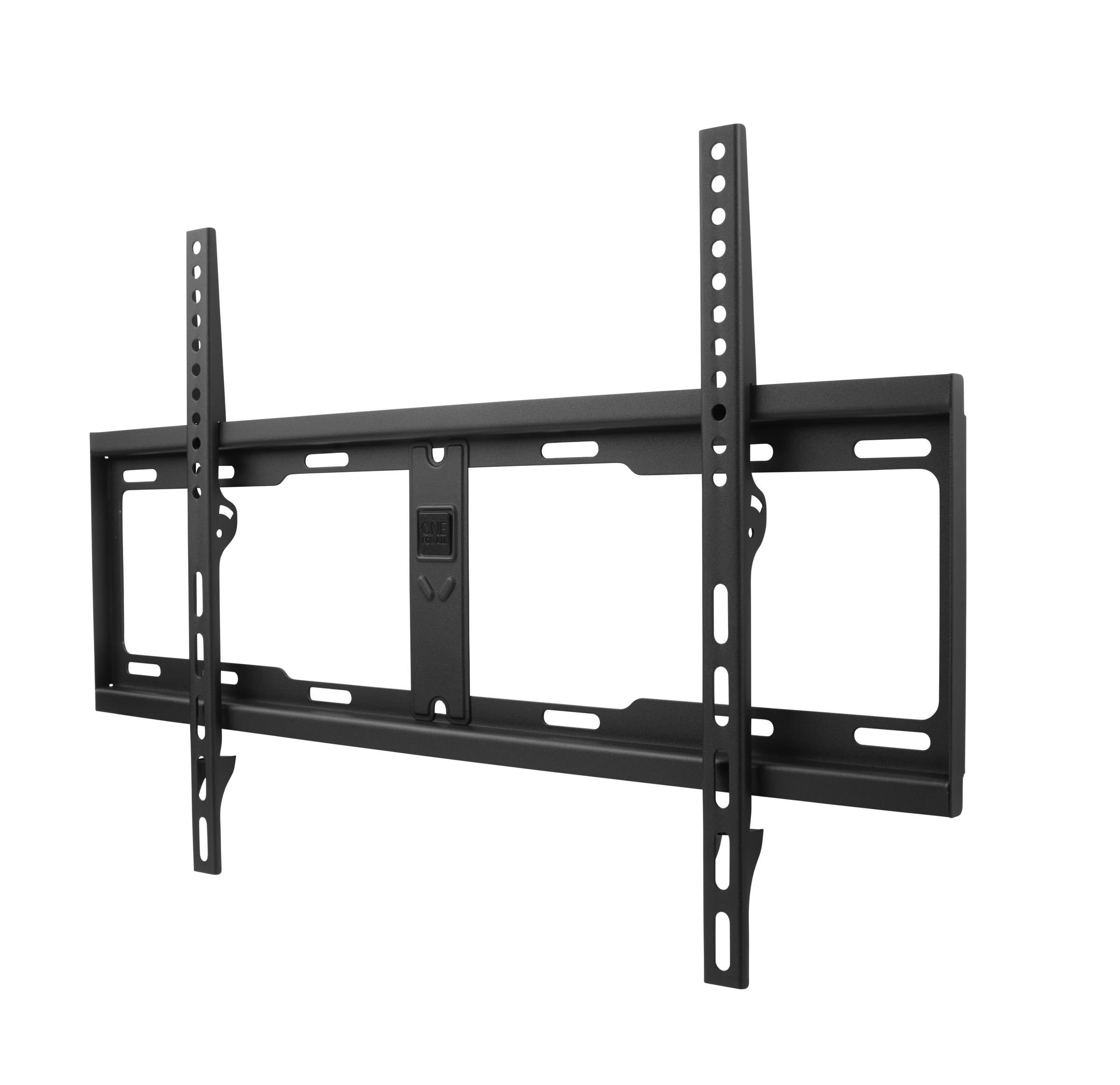 One For All TV Bracket – Fixed Wall Mount – Screen size 32-90 Inch - For All types of TVs (LED LCD Plasma) – Max Weight 1000kgs – VESA 200x200 to 600x400 - Free Toolbox app – Black – WM4611
