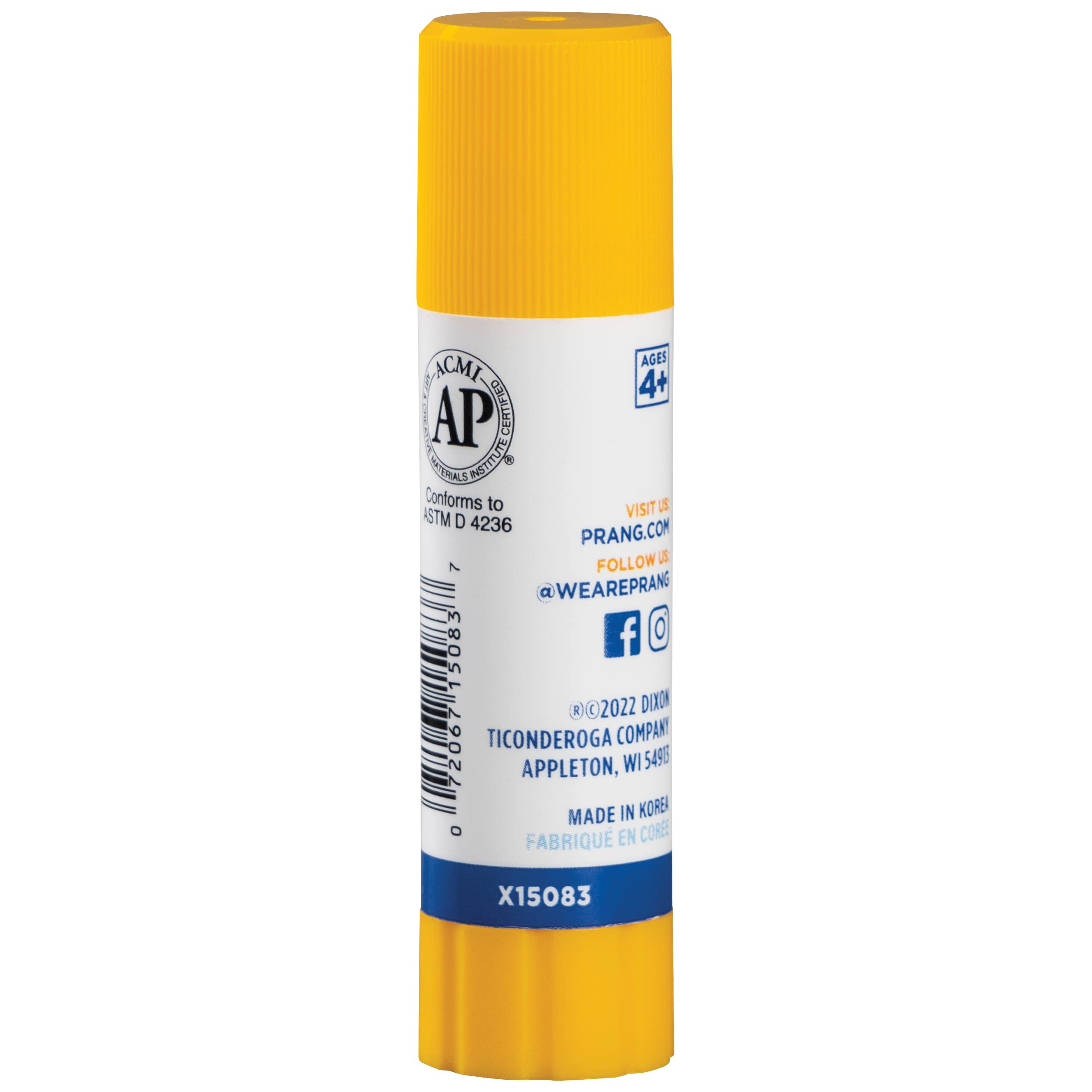 Prang Washable Glue Stick, Clear.28 Oz, 1 Count