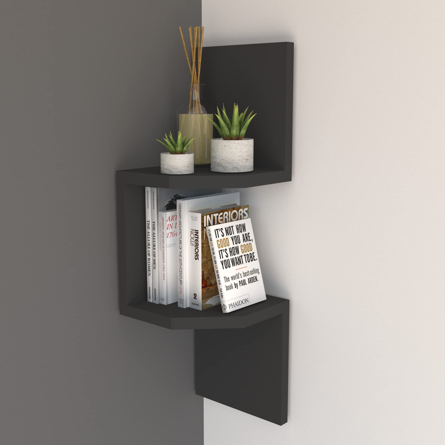 Henor-Estanteria-Rincon-Pared-Diseno-Zig-Zag-Mod20-2-Estantes-Especial-Rincon-64x20x20-Cm-Grafito