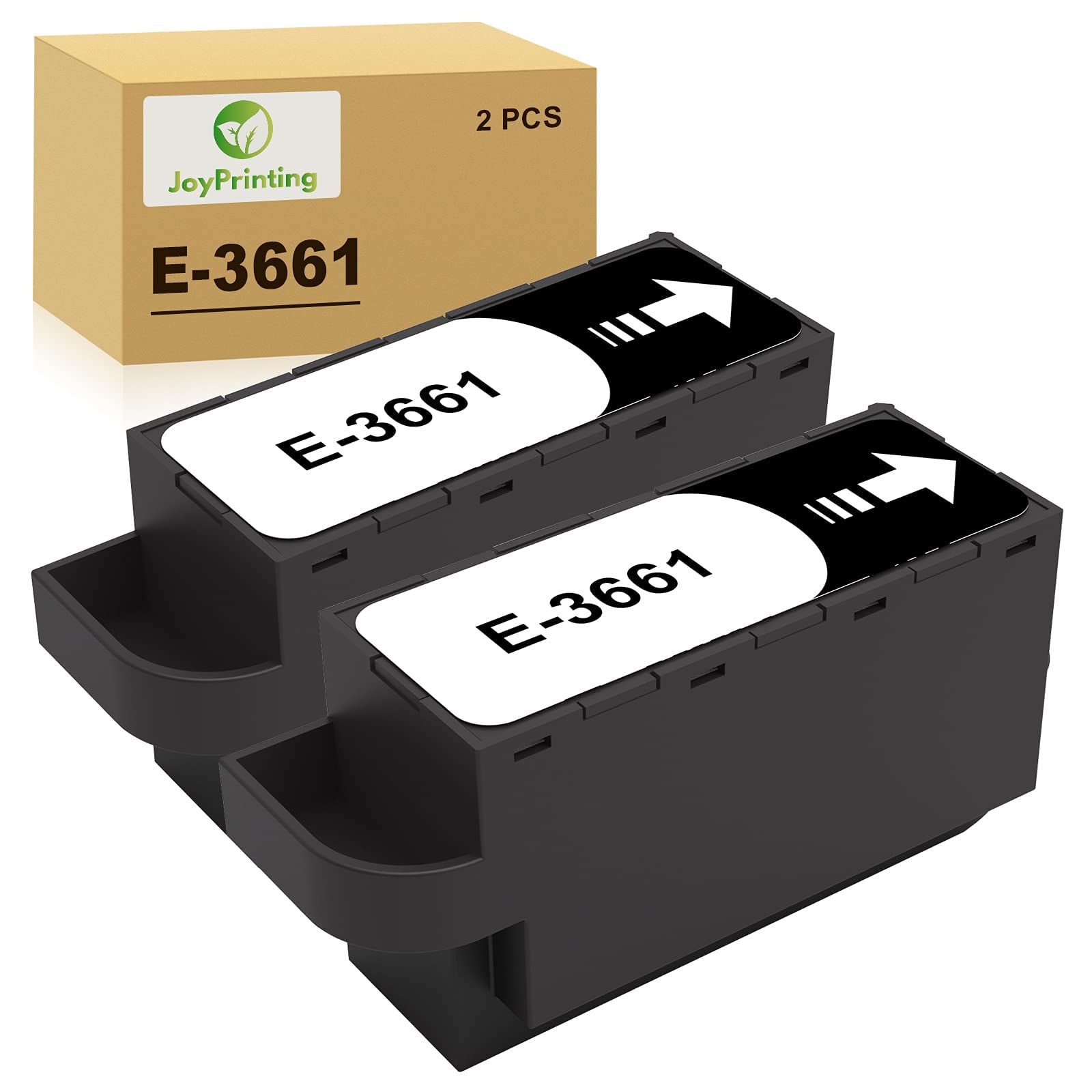 JoyPrinting 2X C13T366100 Kit Maintenance Box Compatible with T3661 XP-6000 XP-6001 XP-6005 XP-6100 XP-6105, Expression Photo XP-8500 XP-8600 XP-8700 XP-8605 XP-970 XP-15000 XP-15010 XP-15080 Printe