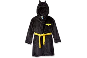 DC Comics Boys' Toddler Batman Hooded Robe