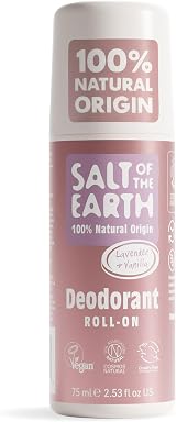 Salt Of The Earth Natural Deodorant Roll On Lavender Vanilla 75ml UK