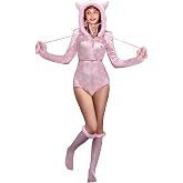 Micotaku Strawberry Shortcake Womens Bodysuit Onesie Pajama Strawberry Crunch Ice Cream Onesie