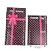 SES.CO 4x8 Inch Small Black Polka Dots Poly Thank You Bubble Mailers,Self Sealing Padded Mailing Envelopes,Bowknot Design for Gift Packing