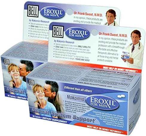 Bell Eroxil Libido for Men (30 Caps) 2-Pack