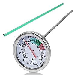 Compost Soil Thermometer Waterproof Soil