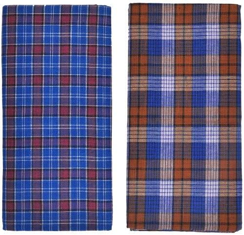 House Of CottonMen's Cotton Lungies - (Multicolour_Free Size) (2)