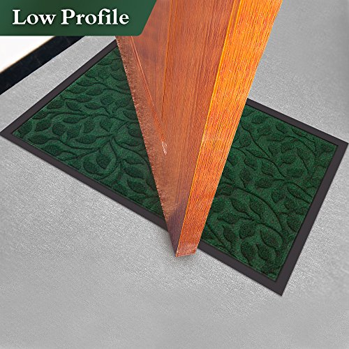 Amagabeli Outdoor Rubber Doormat for Front Door Heavy Duty Outside