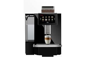 DR. COFFEE F11 Big Plus Super Automatic Espresso Machine, Coffee Machine with Latte, Americano and Cappuccino, 9 Grind Size Options for, Office, VIP Lounge and Business, Black Colour