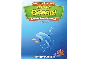 Let's Go Ocean!: Coloring & Activity Book