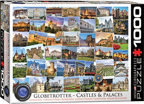 EuroGraphics Castles and Palaces Globetrotter Jigsaw Puzzle (1000 Piece)