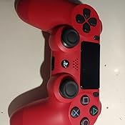 Sony PlayStation DualShock 4 Controller - Red: Amazon.co.uk: PC & Video ...