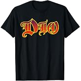 Dio Gradient Logo Black T-Shirt