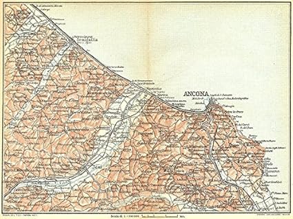 Italia Costa Adriatica Mondolfo Numana Senigallia Ancona Jesi Osimo 1924 Old Antiguo Mapa Vintage Juego De Funda Nordica Mapas De Italia Amazon Es Hogar italia costa adriatica mondolfo numana
