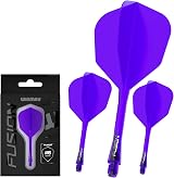 Winmau Fusion Integrated Flight and Shaft System No.6 Purple Short