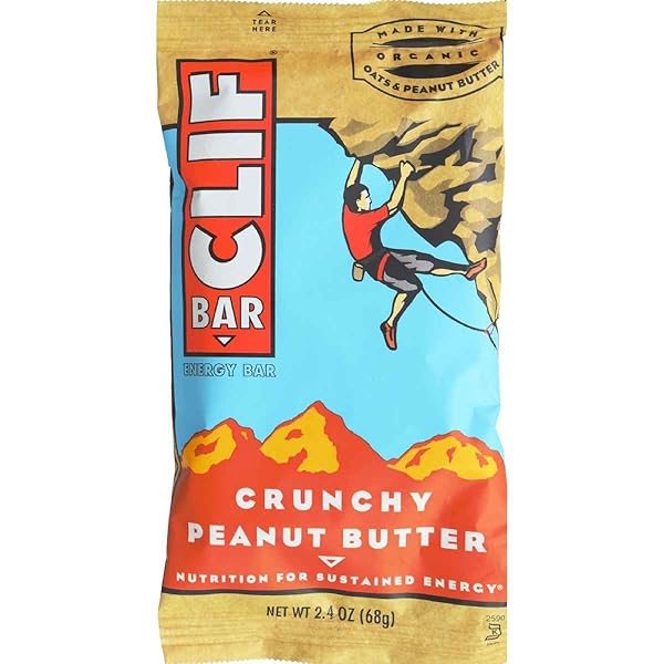 CLIFF BAR CLIF BAR, OG, CRNCH PNT BTR, 2.40-OUNCE (PACK OF 12)