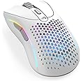 GLORIOUS Gaming - Model D 2 Wireless Ergonomic Mouse, Superlight 66g, up to 210 hr Battery Life, 26K Optical Sensor, 6 Programmable Buttons, 80 Million Clicks, FPS, MMO, MOBA, Battle Royale (White)