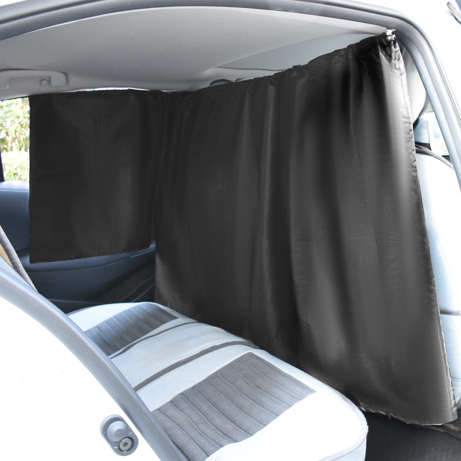 Set of 3 Car Privacy Curtains,Car Divider Curtains Automotive Sun