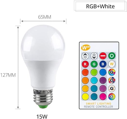 bombillas led rgbw e27 lampara led