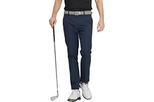 M MAELREG Golf Pants Men Quick Dry - 30"/32"/34" Stretch Lightweight 5 Pockets Water-Resistant Casual Mens Dress Pants